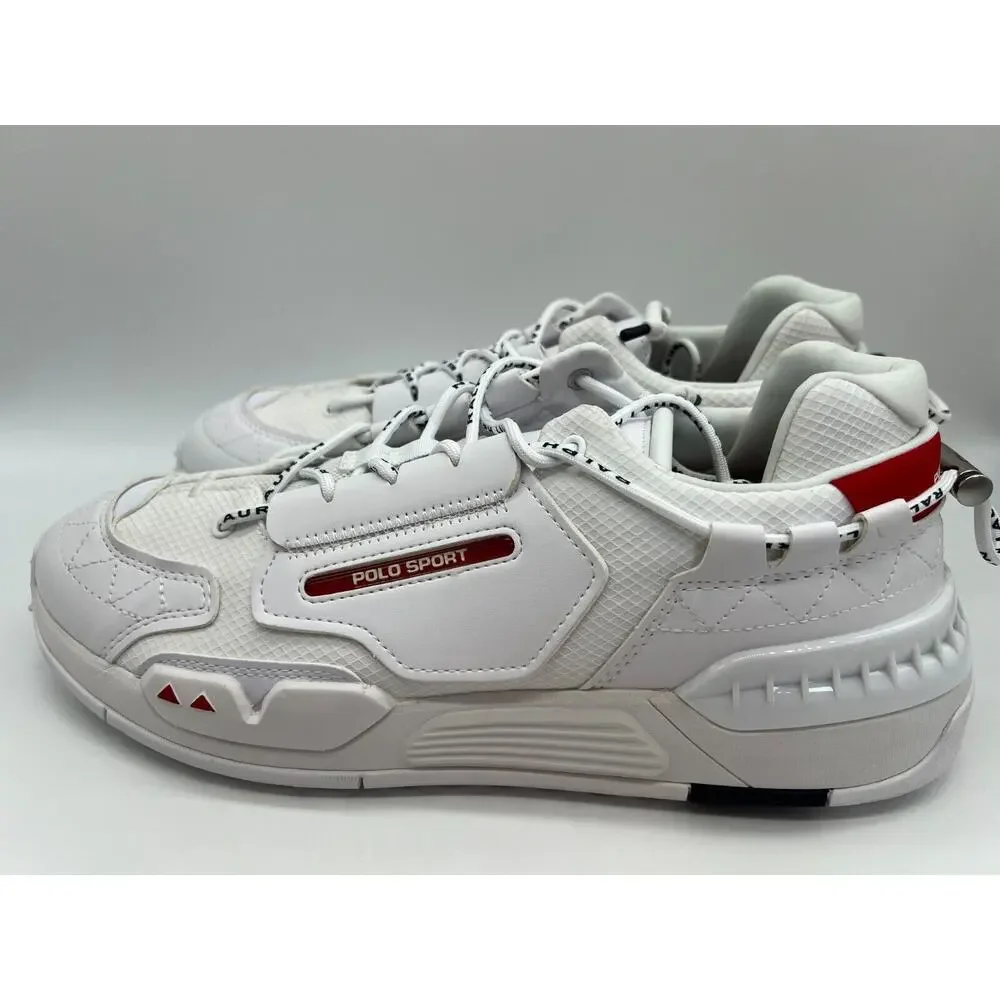 Polo Ralph Lauren Polo Sport PS200 SK LTL White Sneakers Men's Size 11